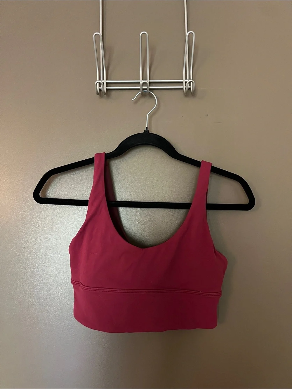 lululemon Align Bra A/B in Pomegranate/Red Merlot - Size 6 - Picture 2 of 7